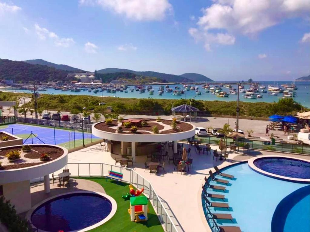 Cobertura Pe Na Areia Com Piscina Privativa E Vista Mar Na Praia Dos Anjos, Arraial Do Cabo, Para Ate 8 Pessoas Eksteriør bilde