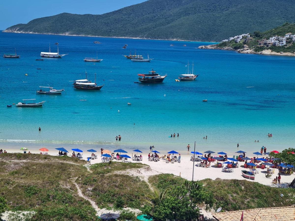 Cobertura Pe Na Areia Com Piscina Privativa E Vista Mar Na Praia Dos Anjos, Arraial Do Cabo, Para Ate 8 Pessoas Eksteriør bilde
