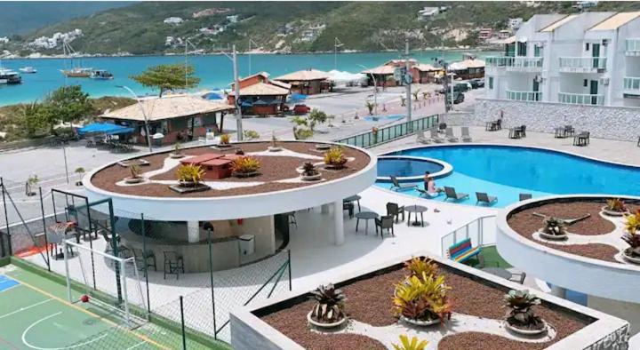 Cobertura Pe Na Areia Com Piscina Privativa E Vista Mar Na Praia Dos Anjos, Arraial Do Cabo, Para Ate 8 Pessoas Eksteriør bilde